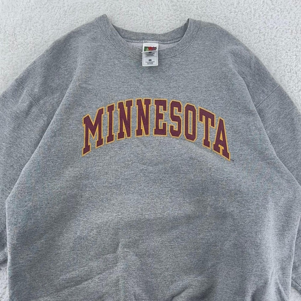 Vintage Minnesota Golden Gophers Shirt Mens L/XL‎ University Basketball Crewneck